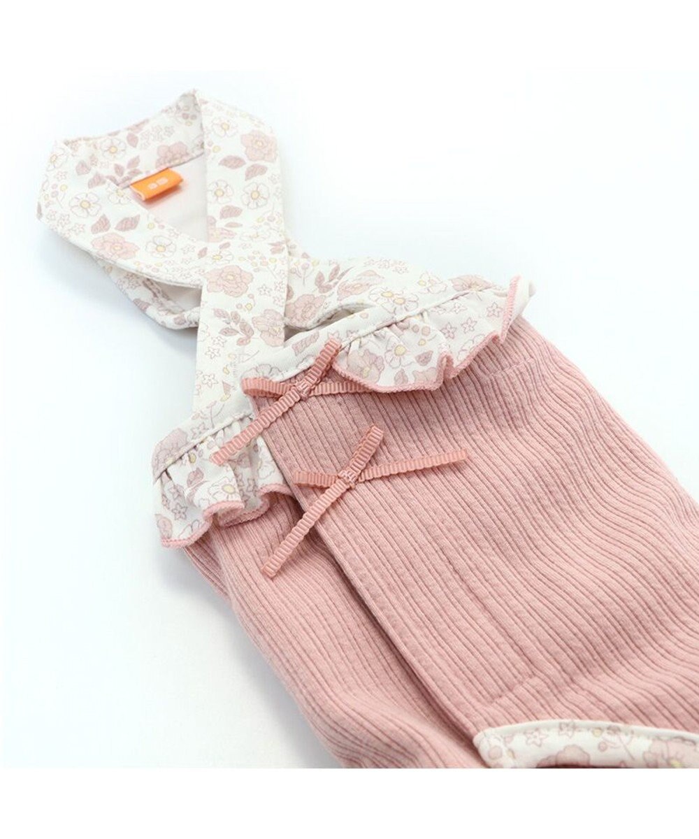 PET PARADISE 花柄 フリル マナーオール 【小型犬】 ピンク 