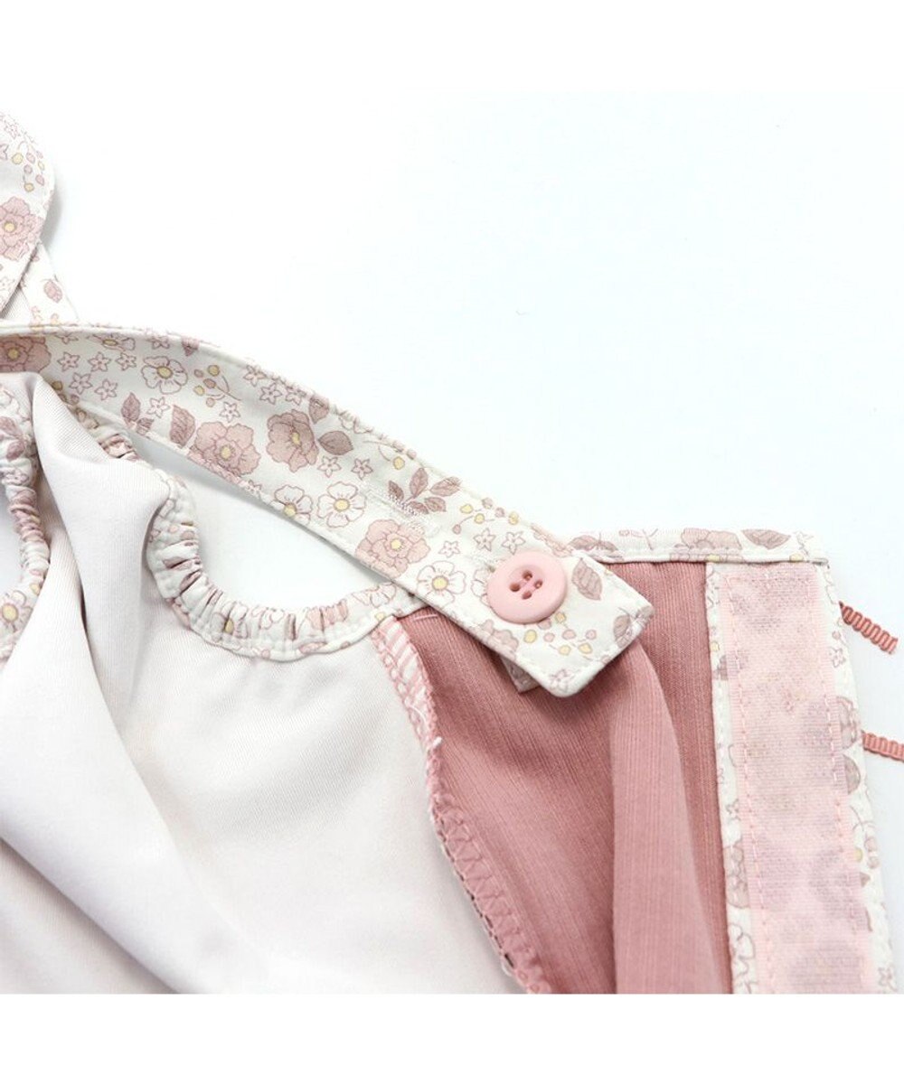 PET PARADISE 花柄 フリル マナーオール 【小型犬】 ピンク 