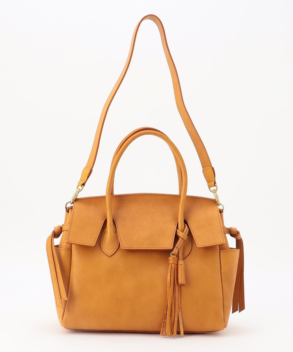 UNBILLION 【テレビ ドラマ着用アイテム】perche 姫路オイルレザーフラップ付きトートバッグS 