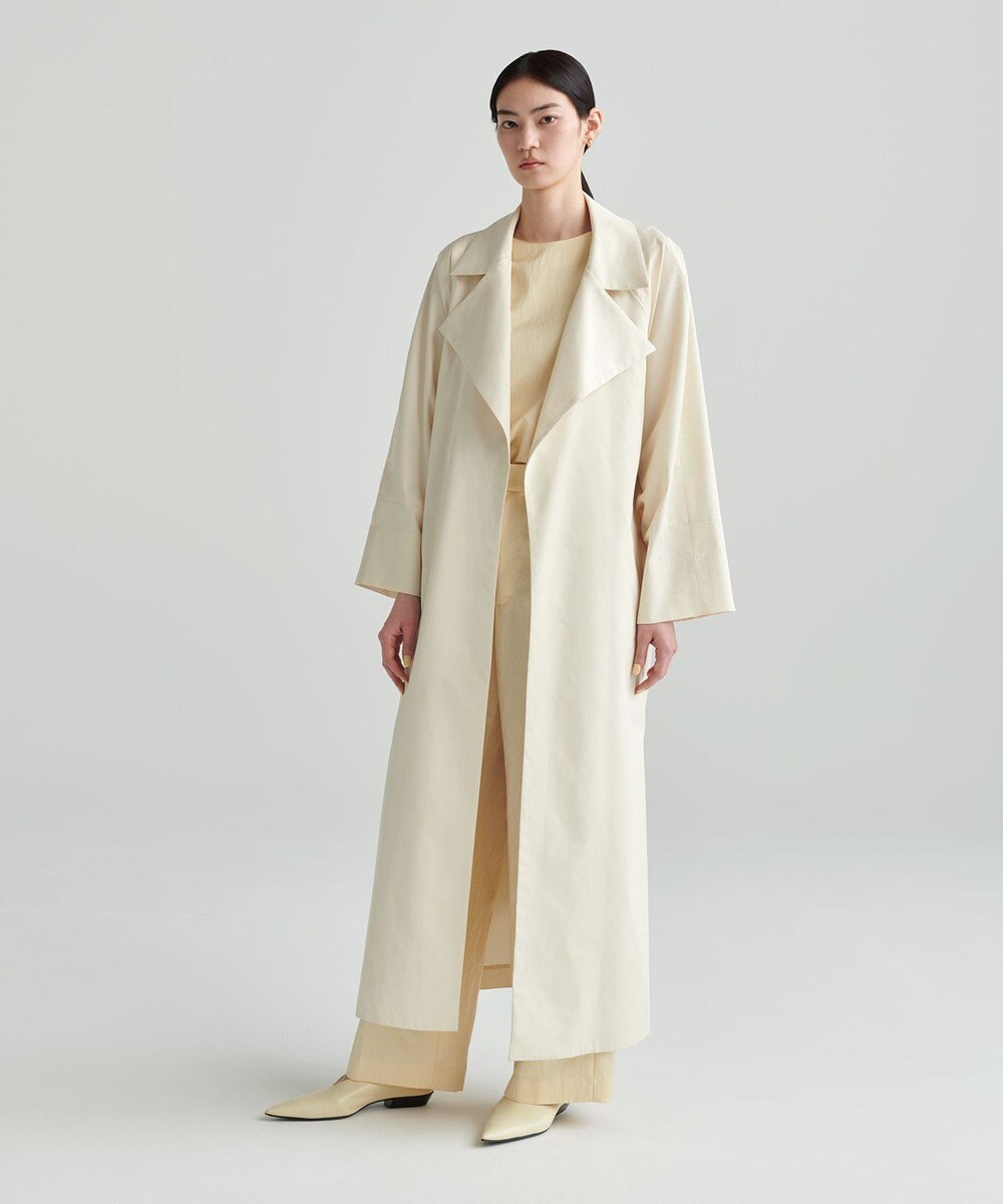 NAVE 【ReNAVE 洗える】グロスサテン パンツ 