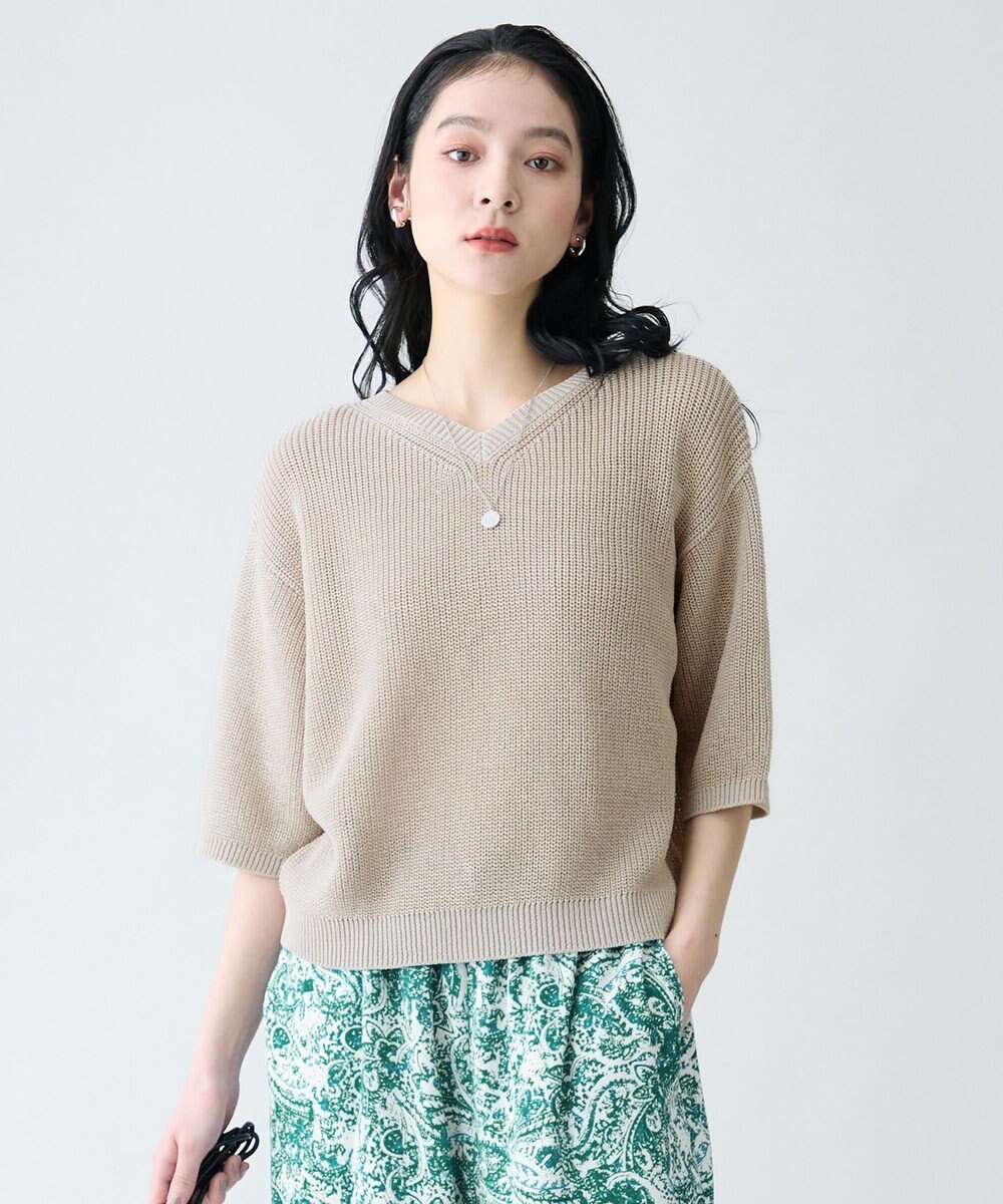 ANY ラミータッチニットT 