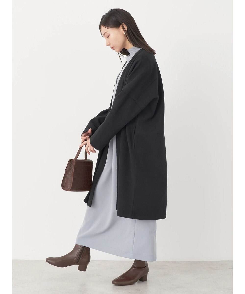 earth music&ecology 圧縮風ポンチコーディガン 