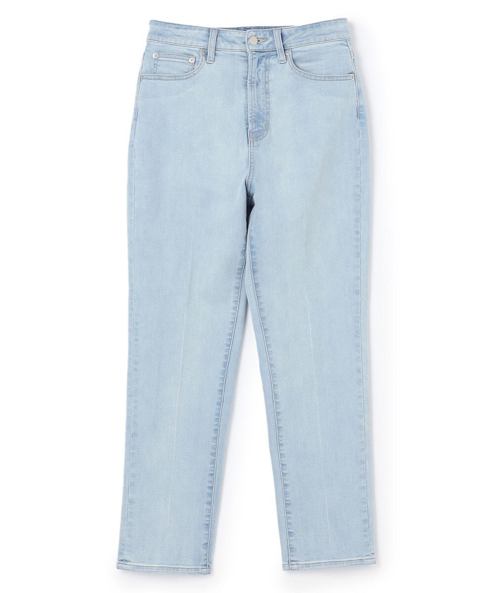 UNFILO センタープレステーパードデニム 