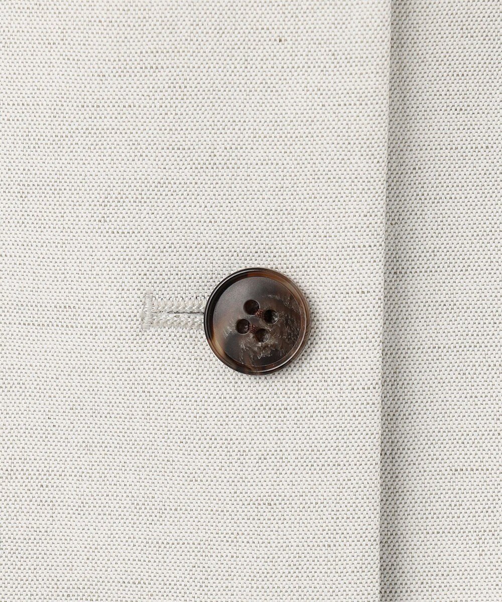 23区 S 【セットアップ対応/洗える】コットンリネン オックスストレッチ ジレ 