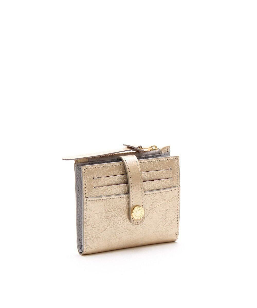 A.D.M.J. 【牛革】クラックメタル/イタリアンレザースモールウォレット 