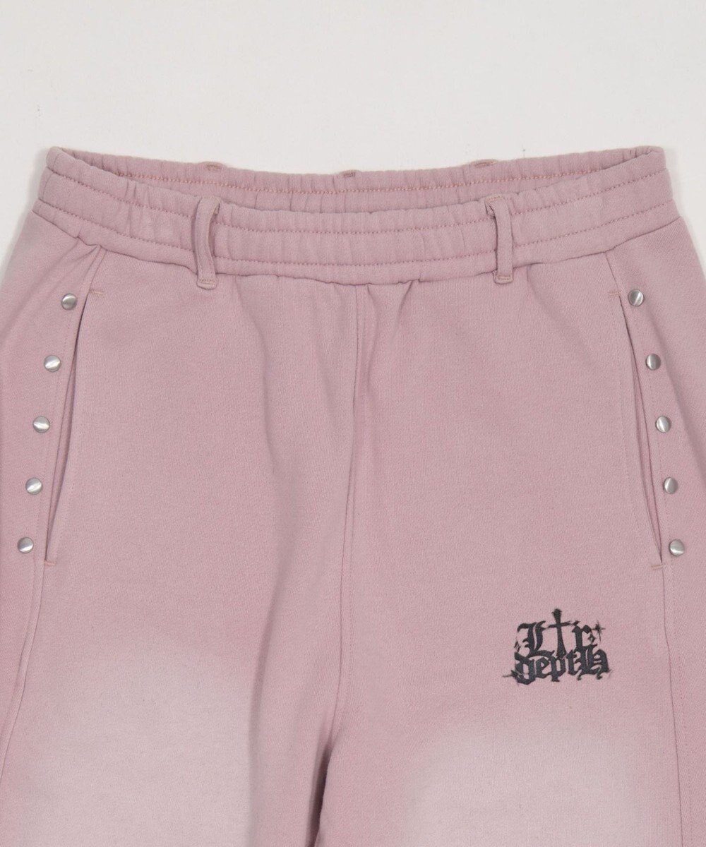 WEGO 【ウエストゴム】ロゴスウェットパンツ 