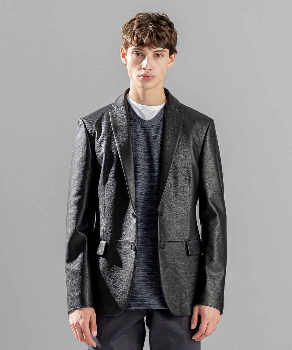 JOSEPH HOMME 【LEON 掲載】<WEB限定>ライトゴートシュリンクレザー　ジャケット 