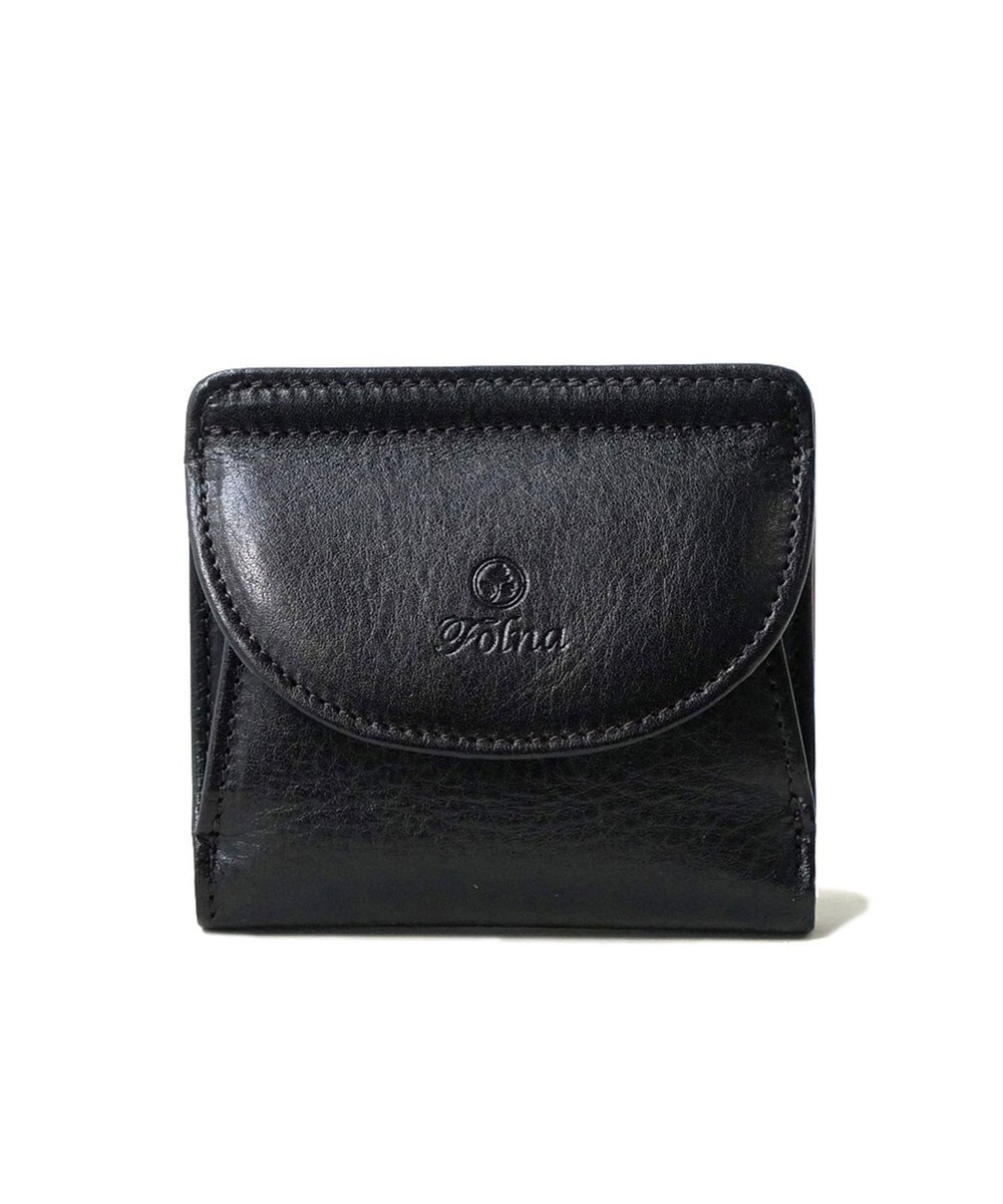 FOLNA RD ヌメオイルシュリンク二つ折り財布 