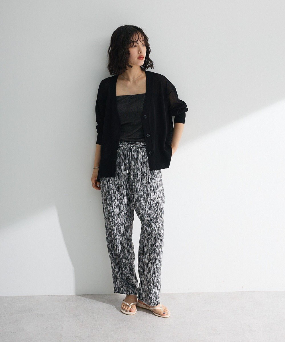 Green Parks 柄イージーパンツⅡ（テーパード） 