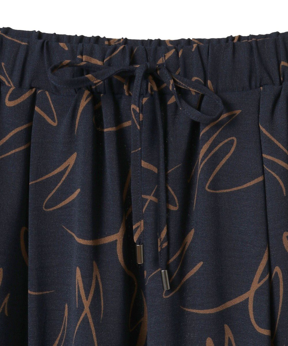 Green Parks 柄イージーパンツⅡ（テーパード） 