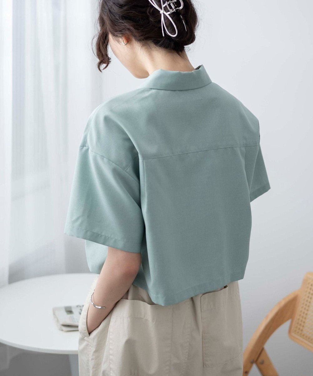 WEGO オープンカラーショートシャツ 