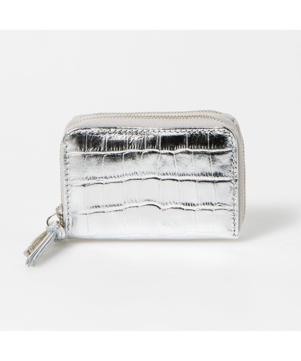 UNBILLION ペルケ perche / メタロッククロコ・ジャバラカードキーケース 