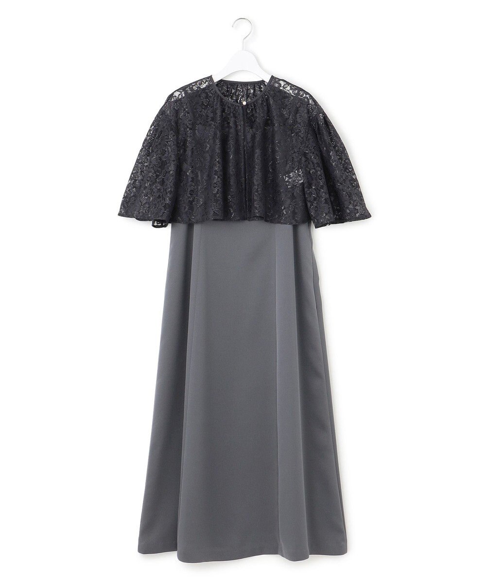 23区 L 【APPLAUDIR】ブライトフラワーレースコンビ ドレス 