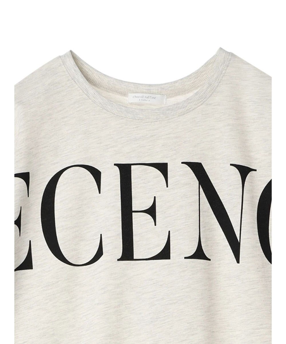 Green Parks ミニ裏毛ＢＩＧロゴチュニック 