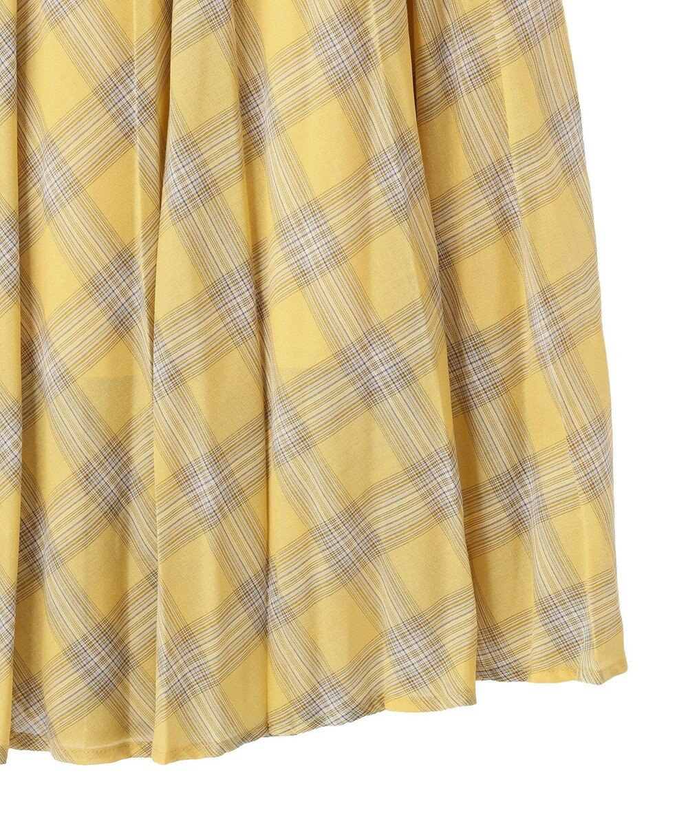 AMERICAN HOLIC 【選べる丈】チェックシアープリーツスカート 