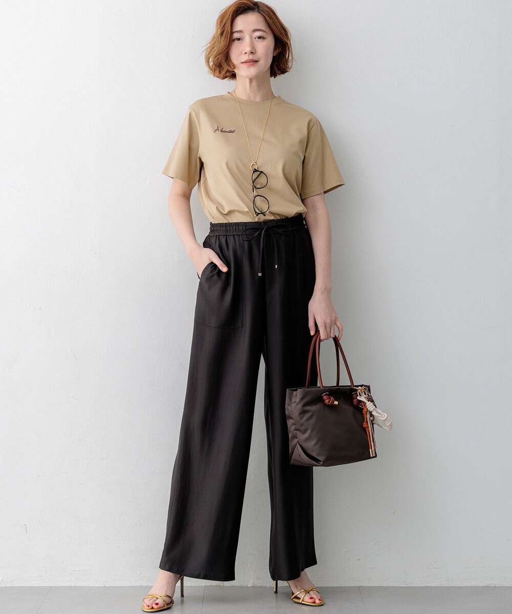 23区 【先行予約】バック刺繍 メッセージロゴ Tシャツ 