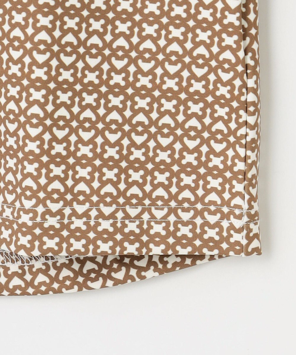 23区GOLF 【WOMEN】モノグラムプリントモックネック 