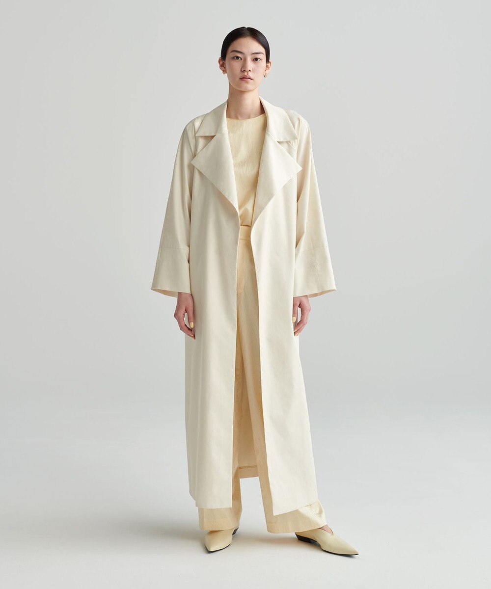 NAVE 【ReNAVE 洗える】グロスサテン パンツ 