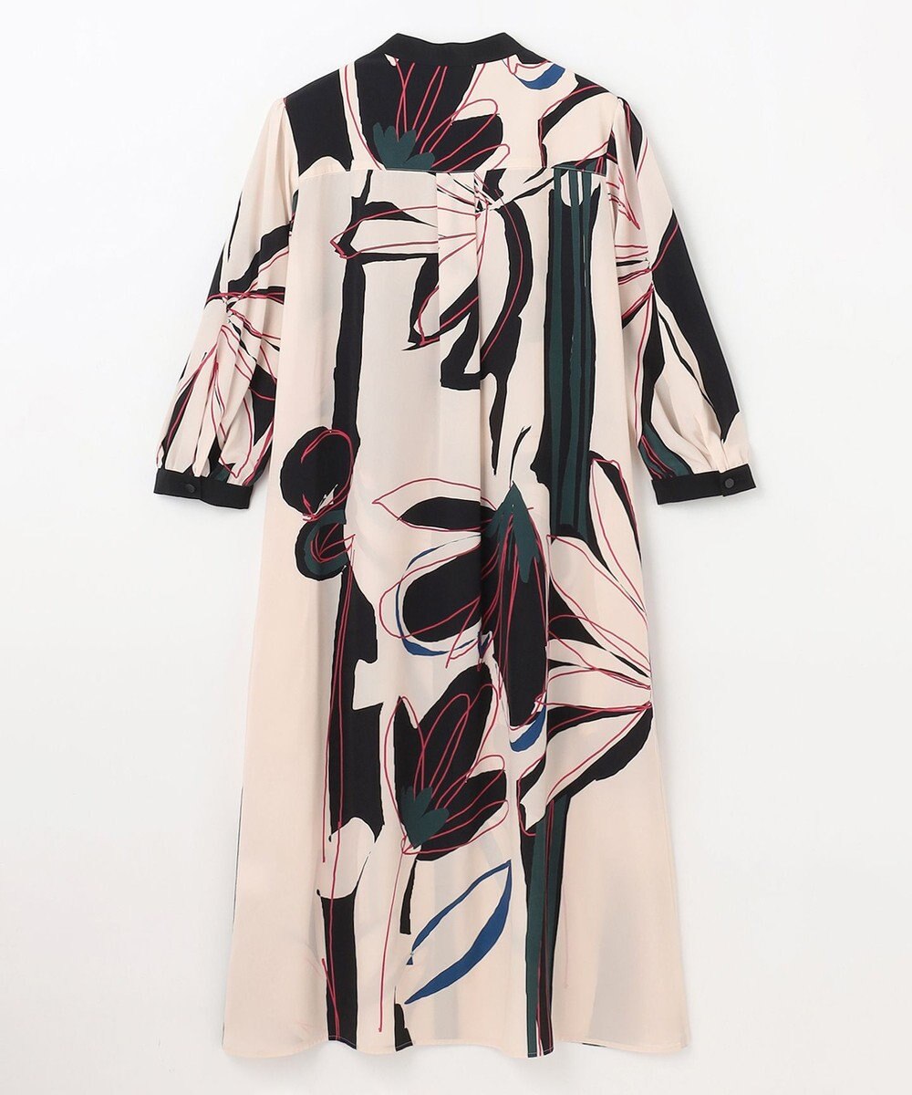 GRACE CONTINENTAL キカラインフラワーワンピース 