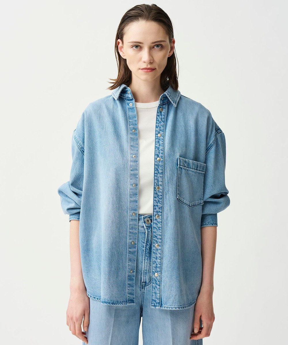 uncrave 【upper hights × uncrave】THE SENSE uncrave デニムシャツ 