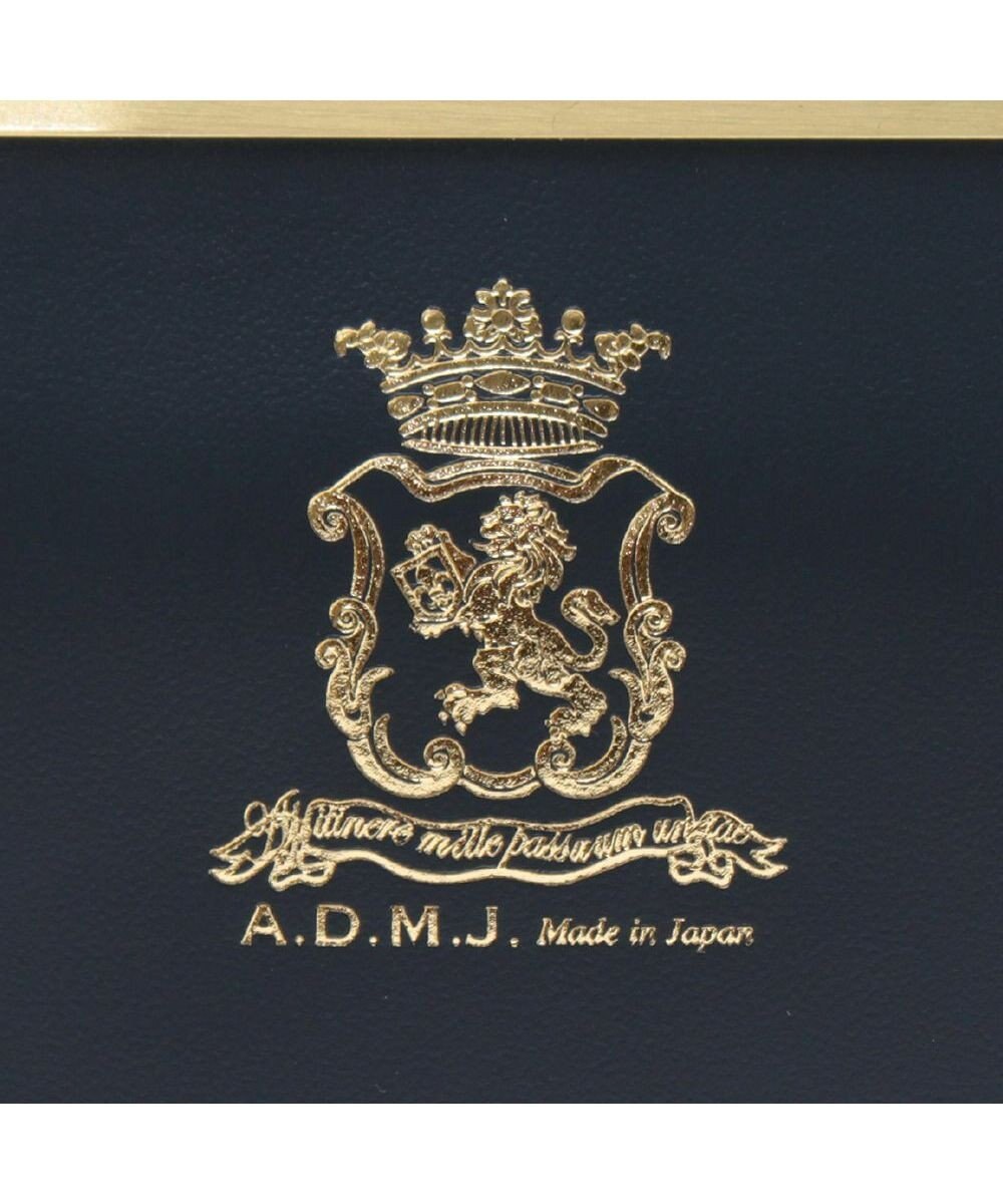 A.D.M.J. 【牛革】セブンティリリィ/ガマグチウォレット 