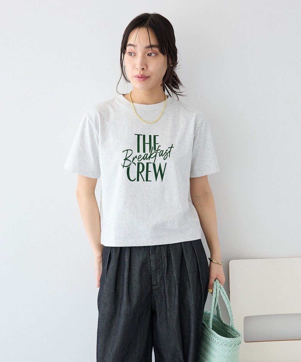CRAFT STANDARD BOUTIQUE フロッキープリントＴシャツ 