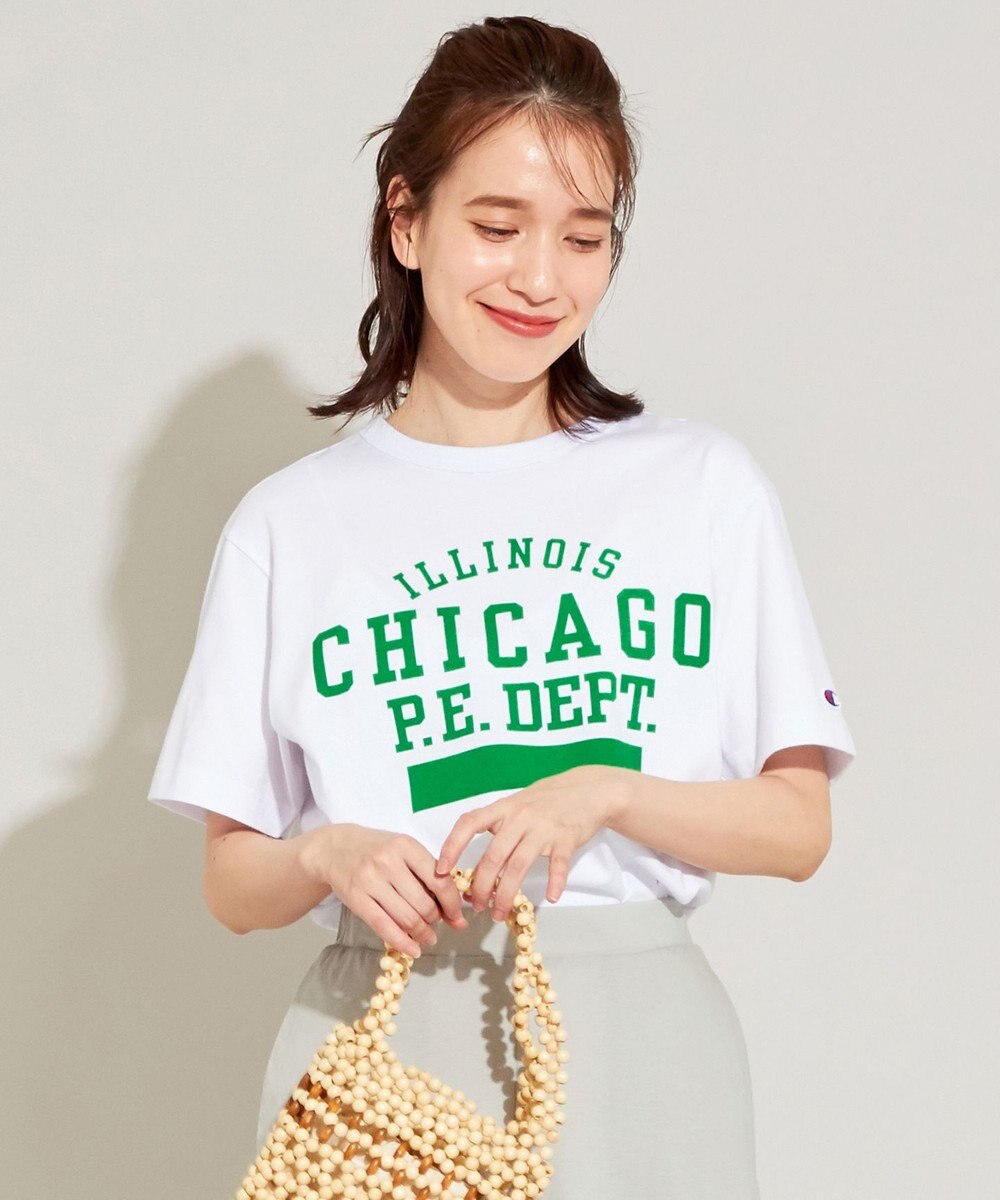 Champion カレッジプリントショートスリーブtシャツ 2 Share Park Ladies ファッション通販 公式通販 オンワード クローゼット