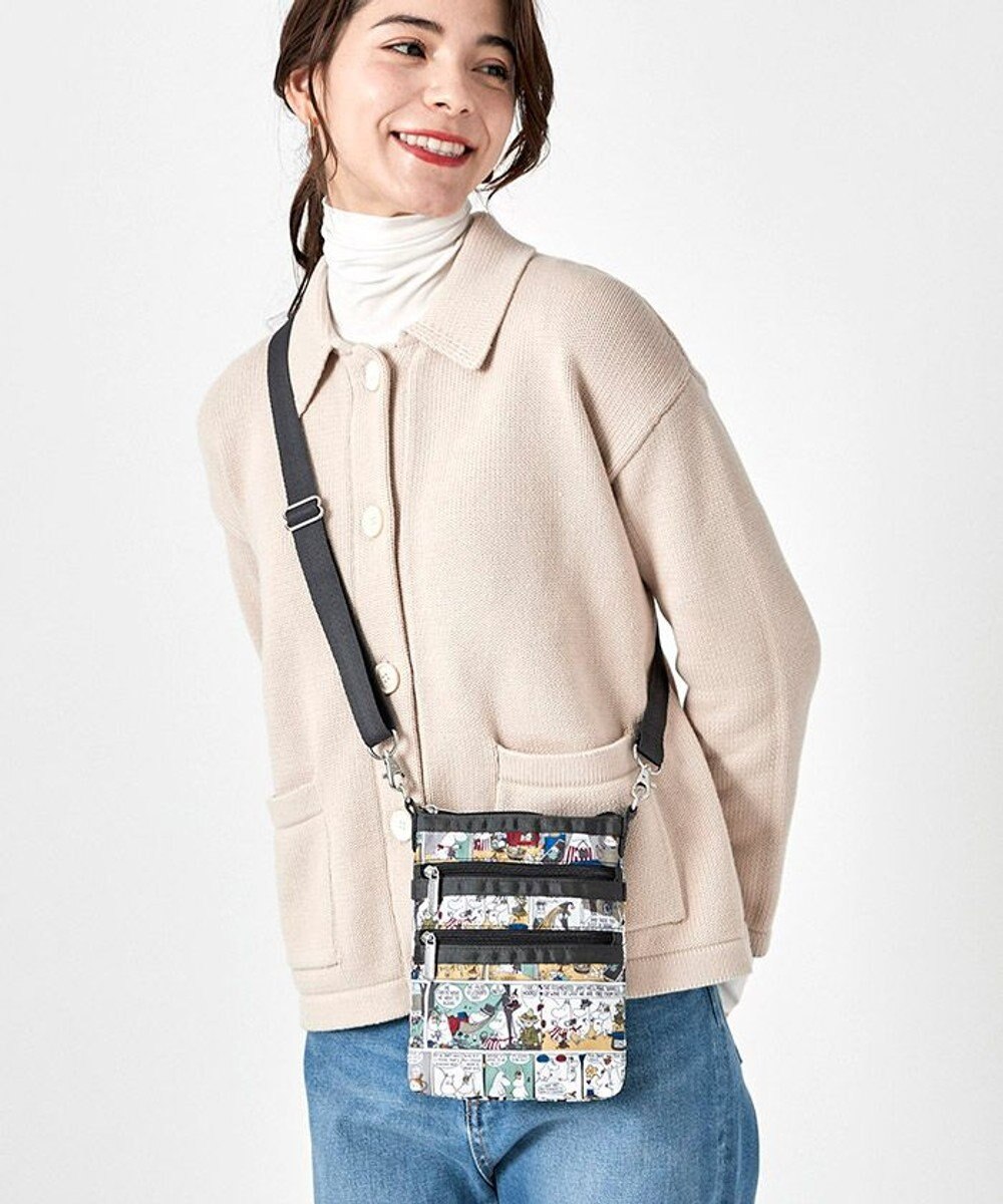 3 ZIP CROSSBODY/ムーミン コミックス, ムーミン コミックス, F