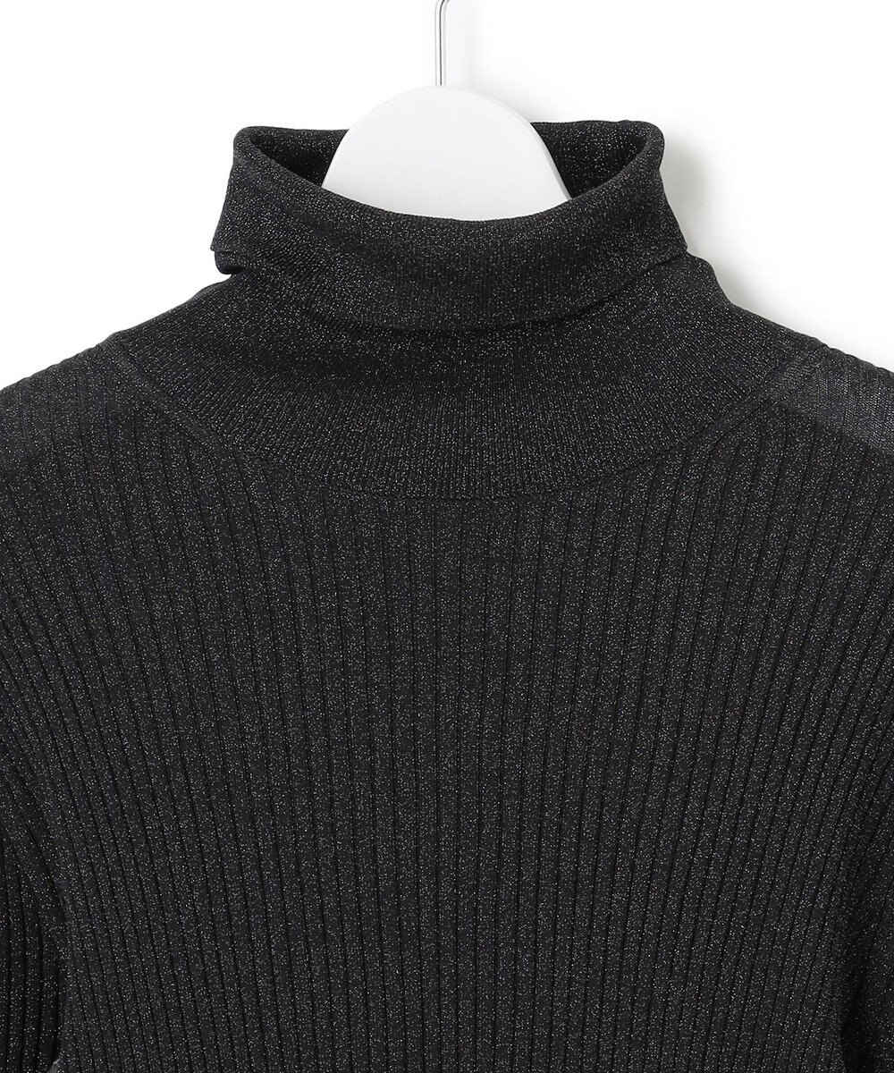 23区 【洗える】シアーラメタートル ニット 