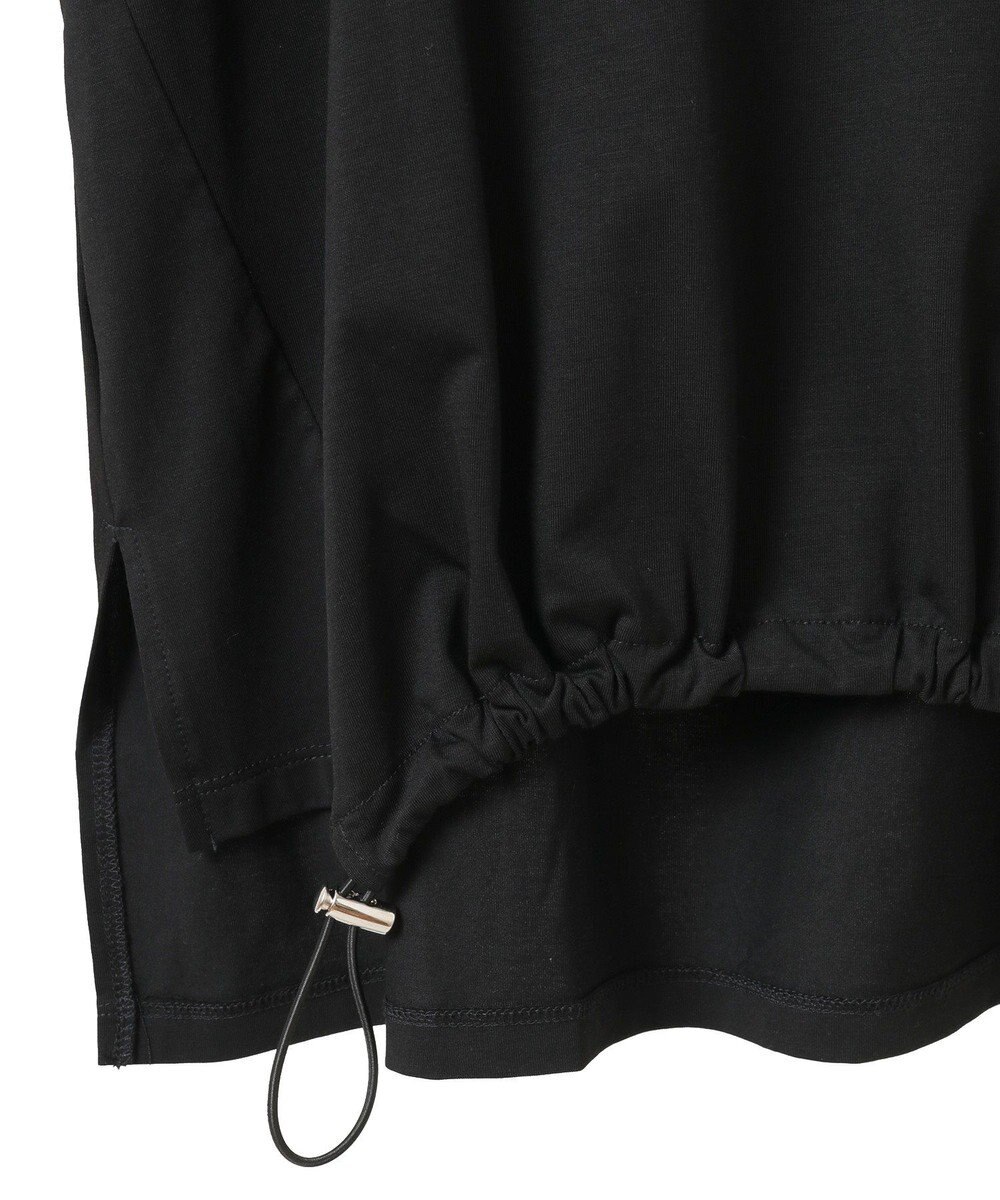 YECCA VECCA 裾ドロストデザインロゴTee 