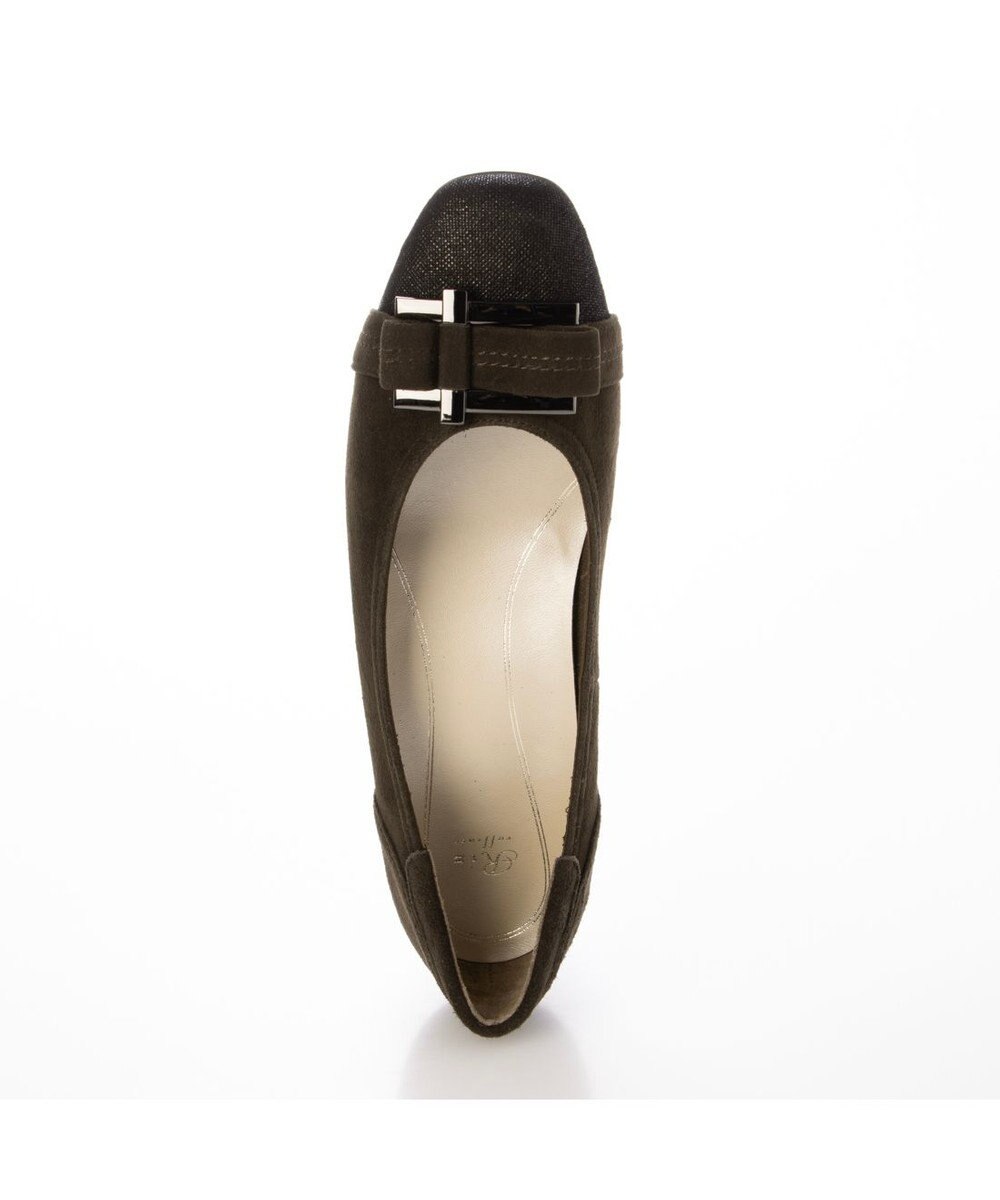 Riz raffinee 【3E】バックルリボンモチーフパンプス 