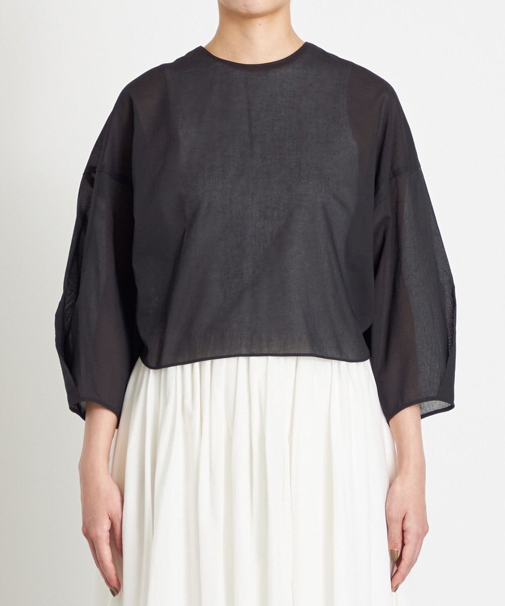 NAVE 【Nave 　洗える】マルチウェイシアーブラウス 