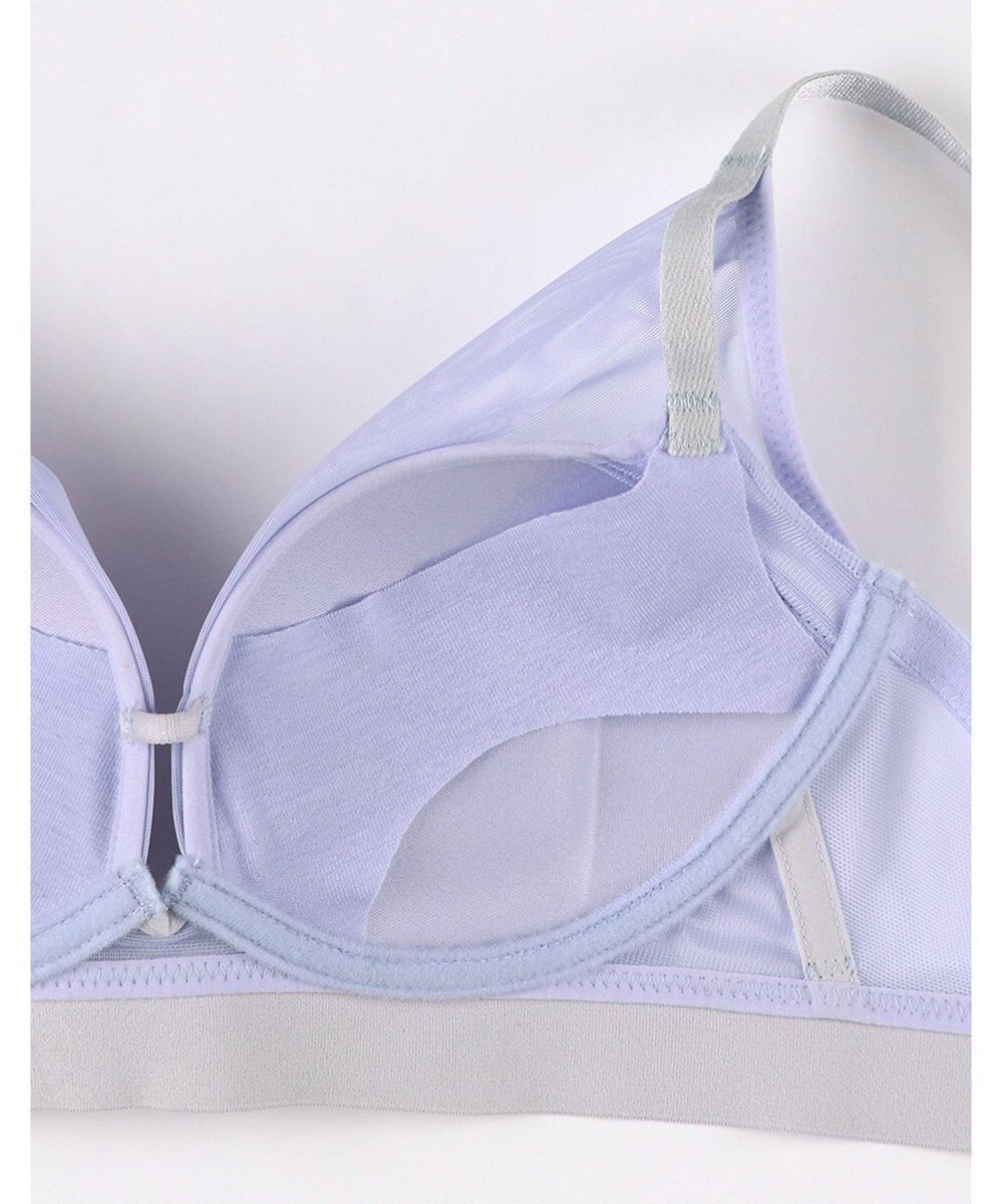 WACOAL ノンワイヤーブラ 【重力ケアブラ】 バストを重力から守る まる胸をキープ サイドのラインすっきり Gカップまで対応 大きいサイズ レディース BXB114 /ワコール 