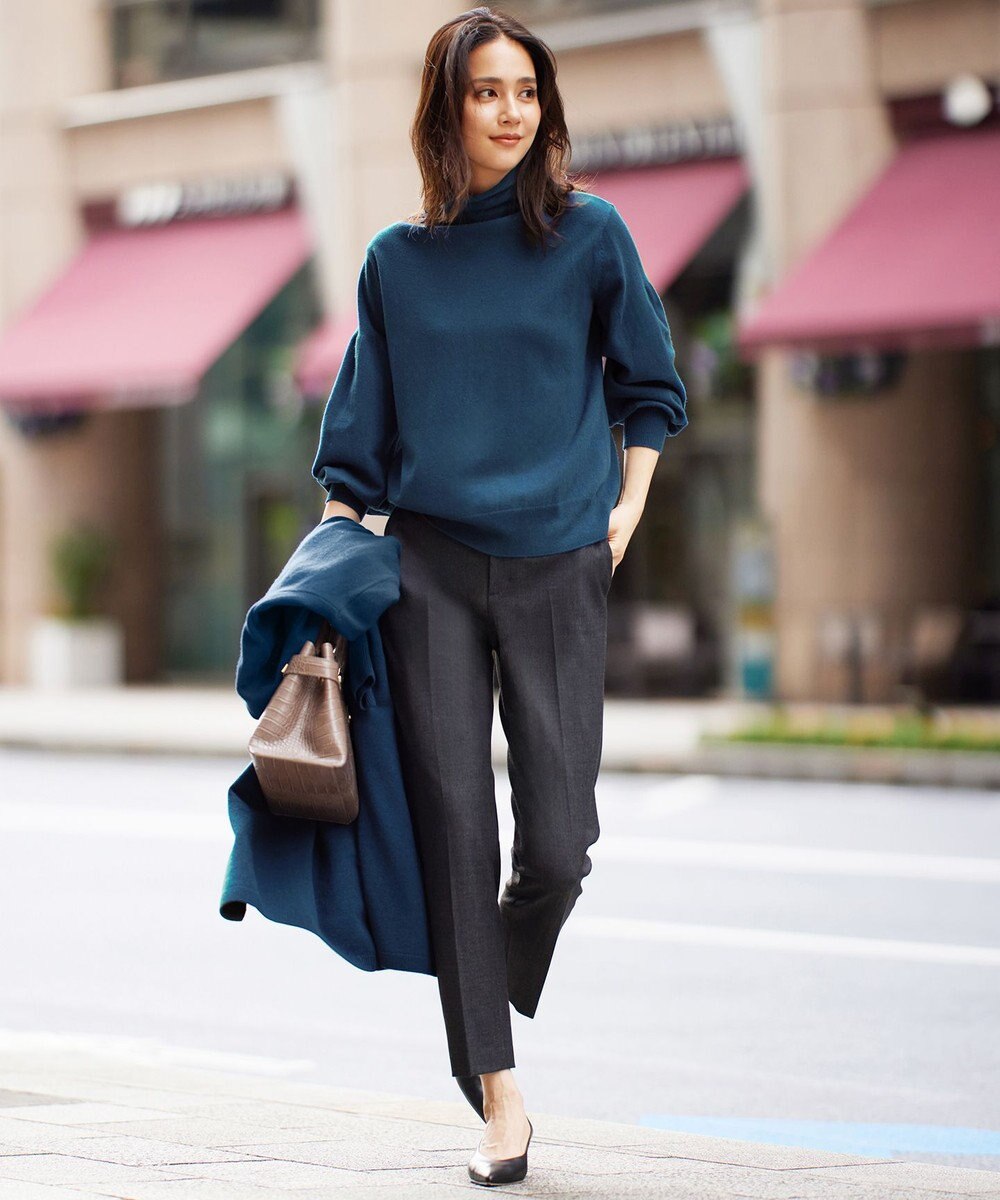 自由区 【WEB限定カラーあり・撥水加工】TRギャバテーパード パンツ 