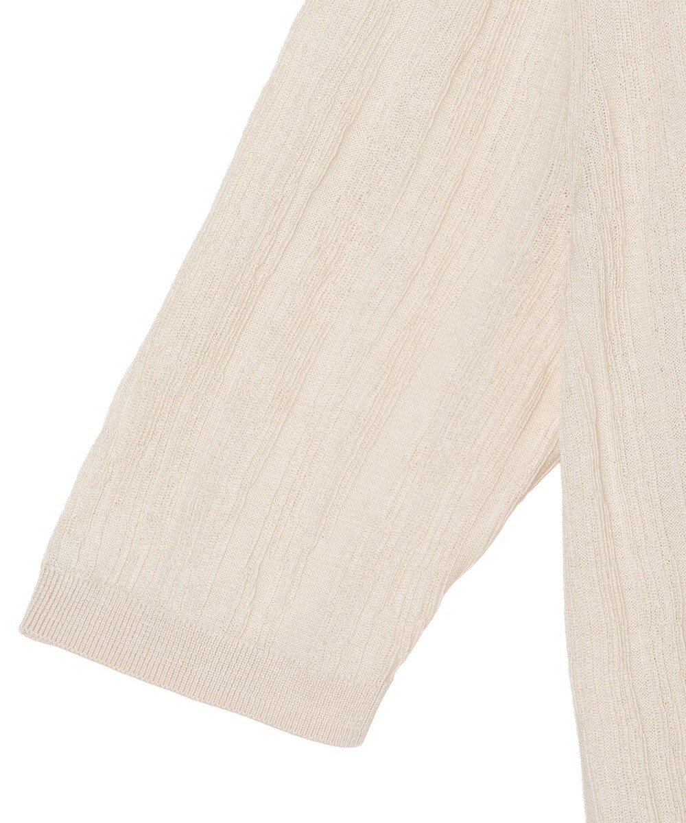 JOSEPH クリンクルリブ　カーディガン 