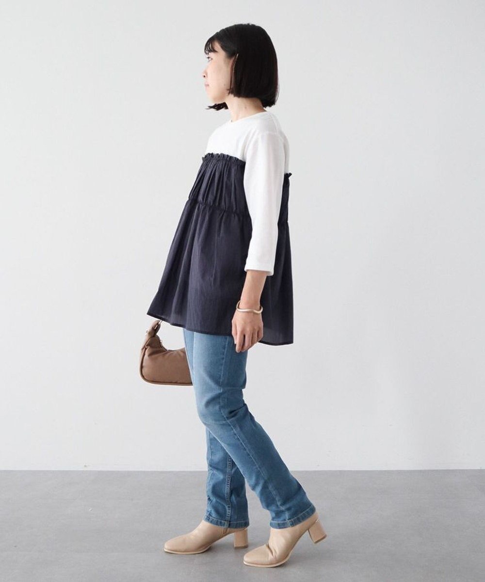 Green Parks シャーリングドッキングプルオーバー 