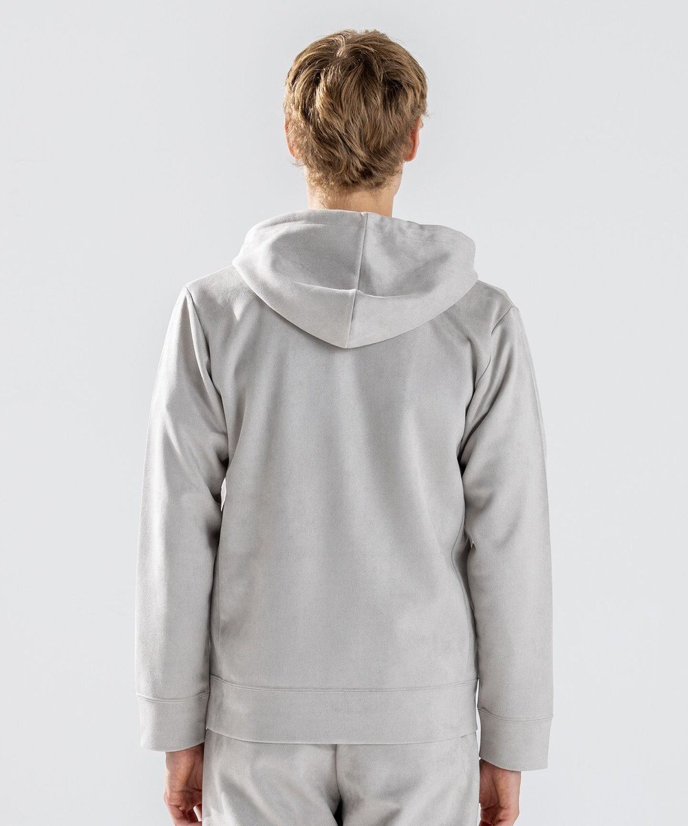 JOSEPH HOMME 【WEB・一部店舗限定  】レザーライクポンチ　ジップアップパーカー 