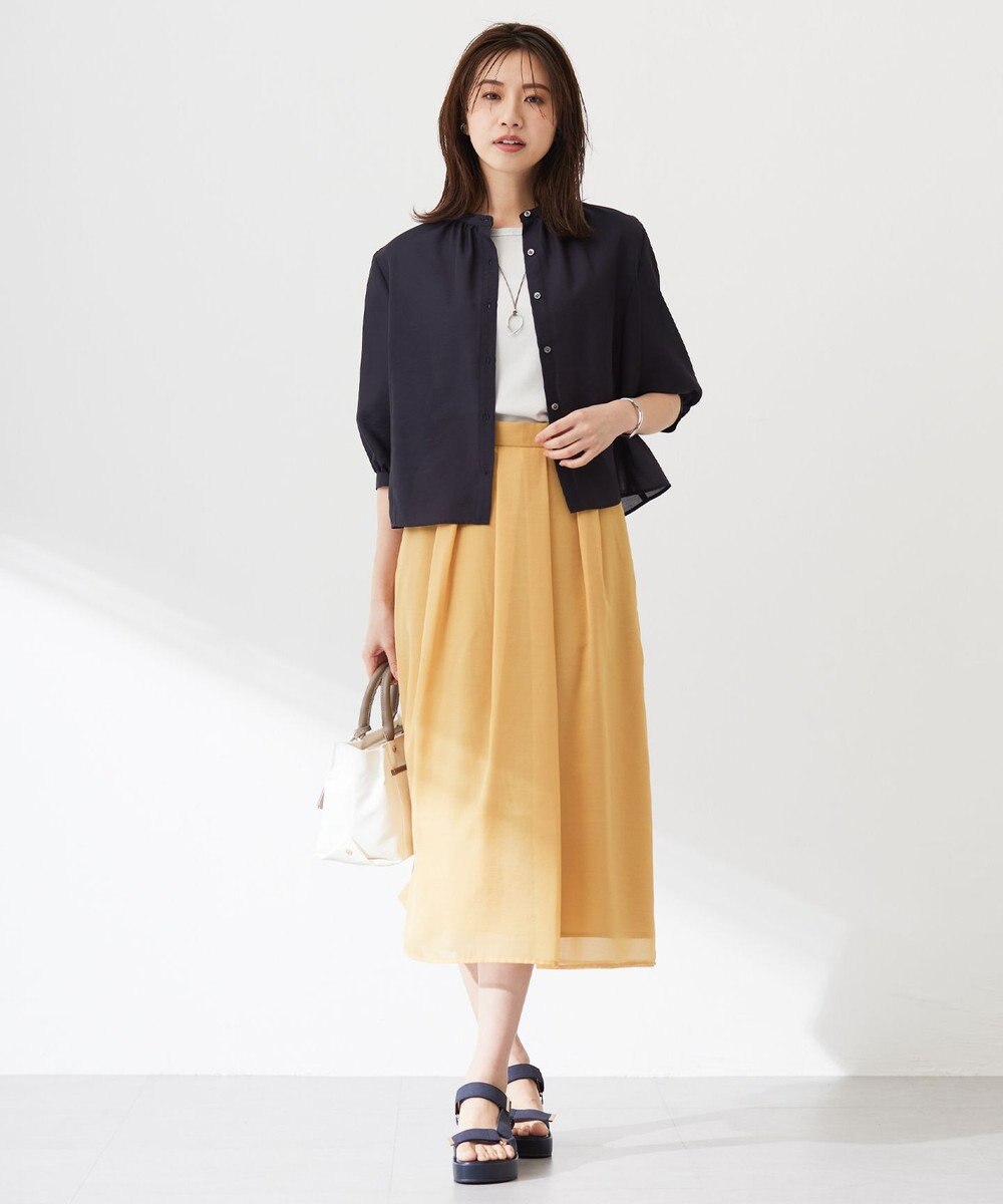 J.PRESS LADIES アドラインレザー メタルワントップ ネックレス 