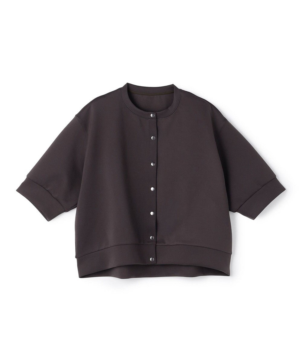 UNFILO 【VERY掲載】BEAUTY FORM JERSEY light スナップカーディガン 