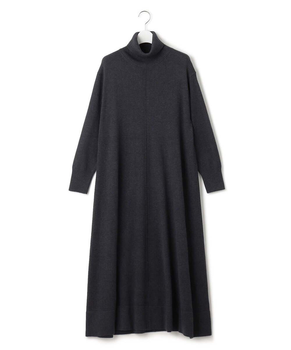 J.PRESS YORK STREET 【WOMEN】ANTI PILLING WOOL Aラインワンピース 