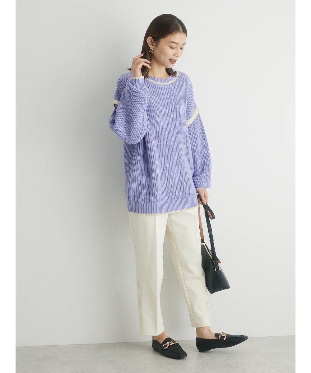 Green Parks きれいシルエットパンツ 