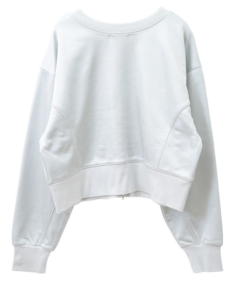 Green Parks サテンボンディングＺｉｐカーディガン 