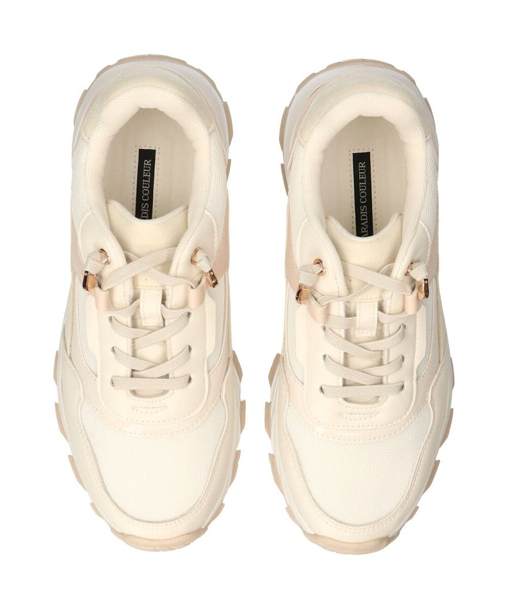 Bridget Birkin 【PARADIS COULEUR】エラスティックシューレーススニーカー 