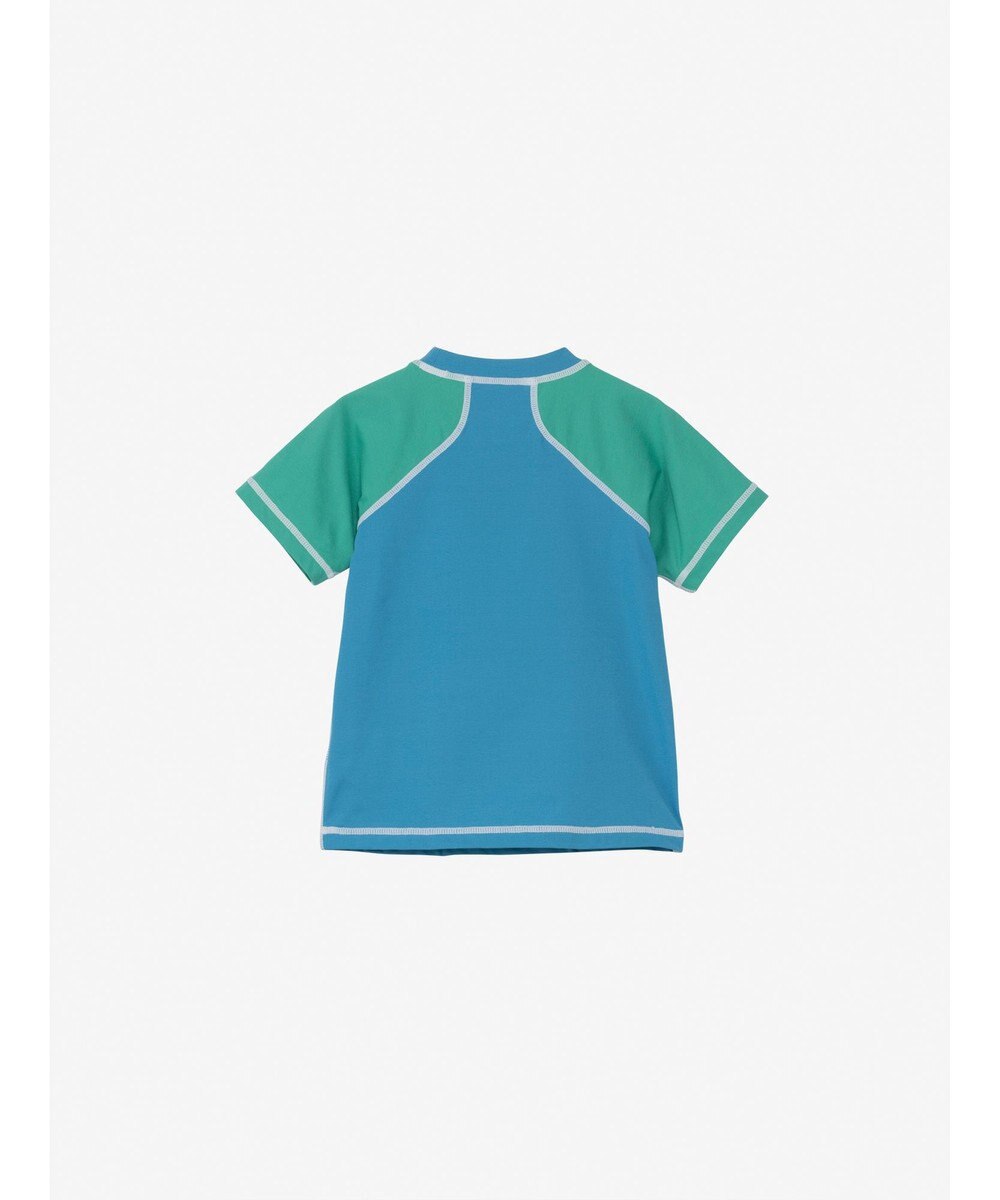 HELLY HANSEN 【キッズ・UVカット・耐海水・耐塩素・記名ラベル付】ショートスリーブ HHクルーラッシュガード 