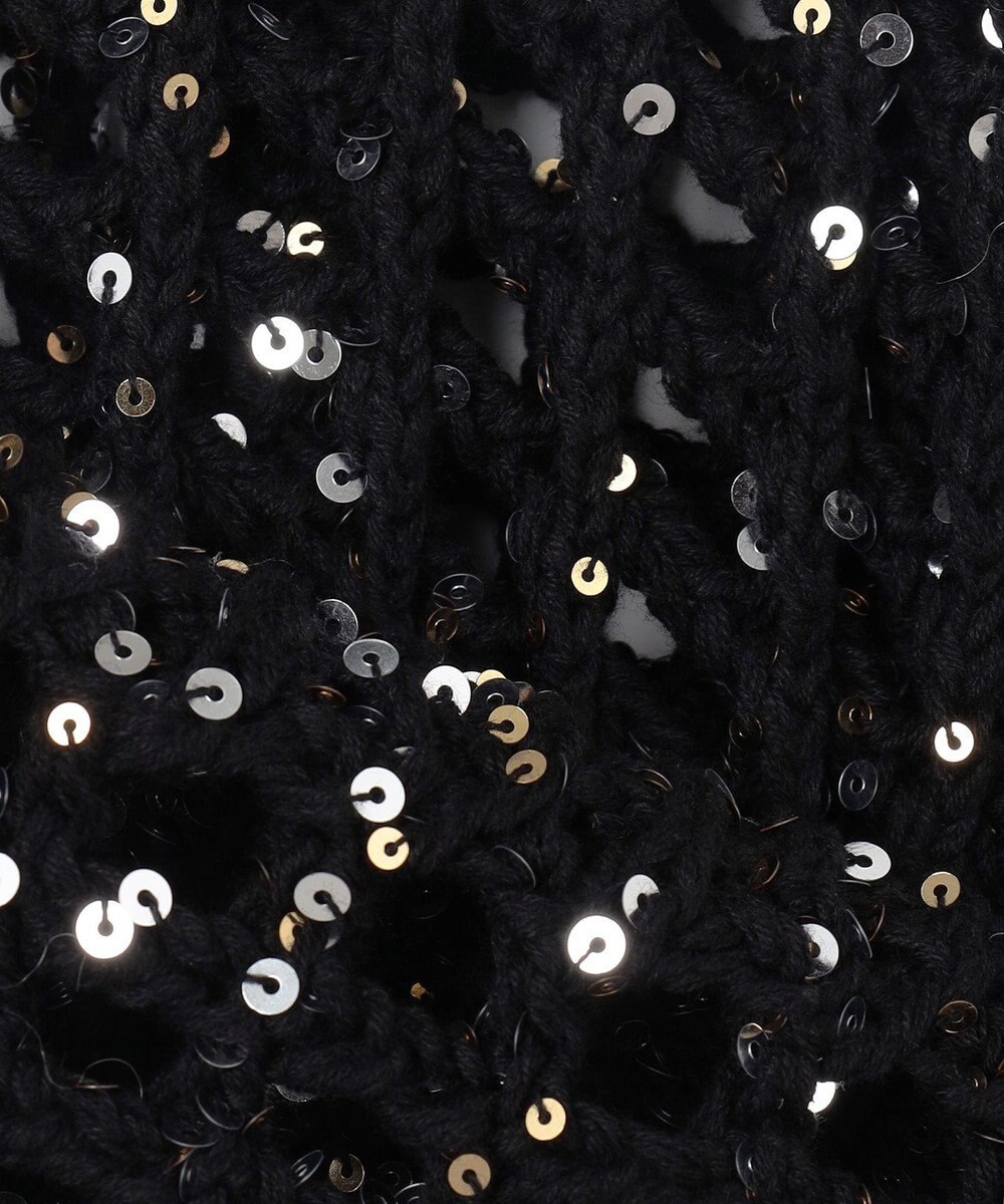 BEIGE， 【洗える】BARQUIER / スパンコールニット 