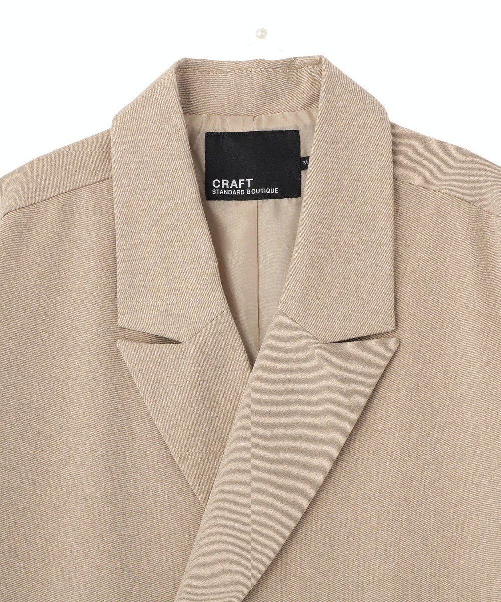 CRAFT STANDARD BOUTIQUE 半袖ダブルテーラードセットアップ 