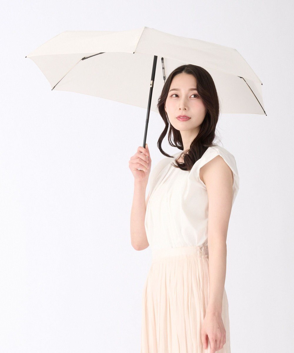 MOONBAT 【3秒でたためる傘/自動開閉】urawaza 小町(ウラワザ コマチ)  折りたたみ傘 無地 コンパクト 50cm 