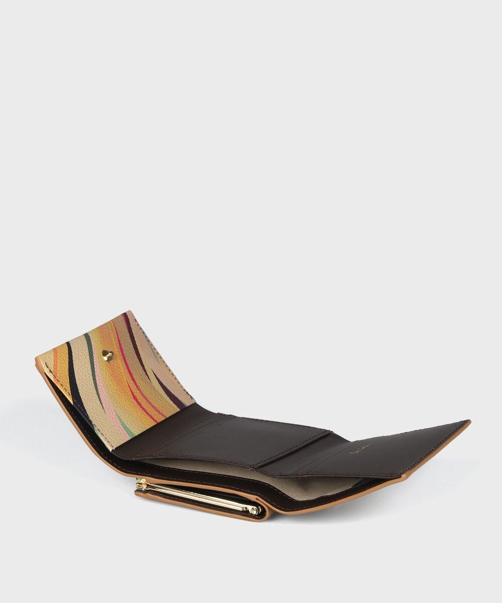 Paul Smith Newスワールトリム がま口3つ折り財布 