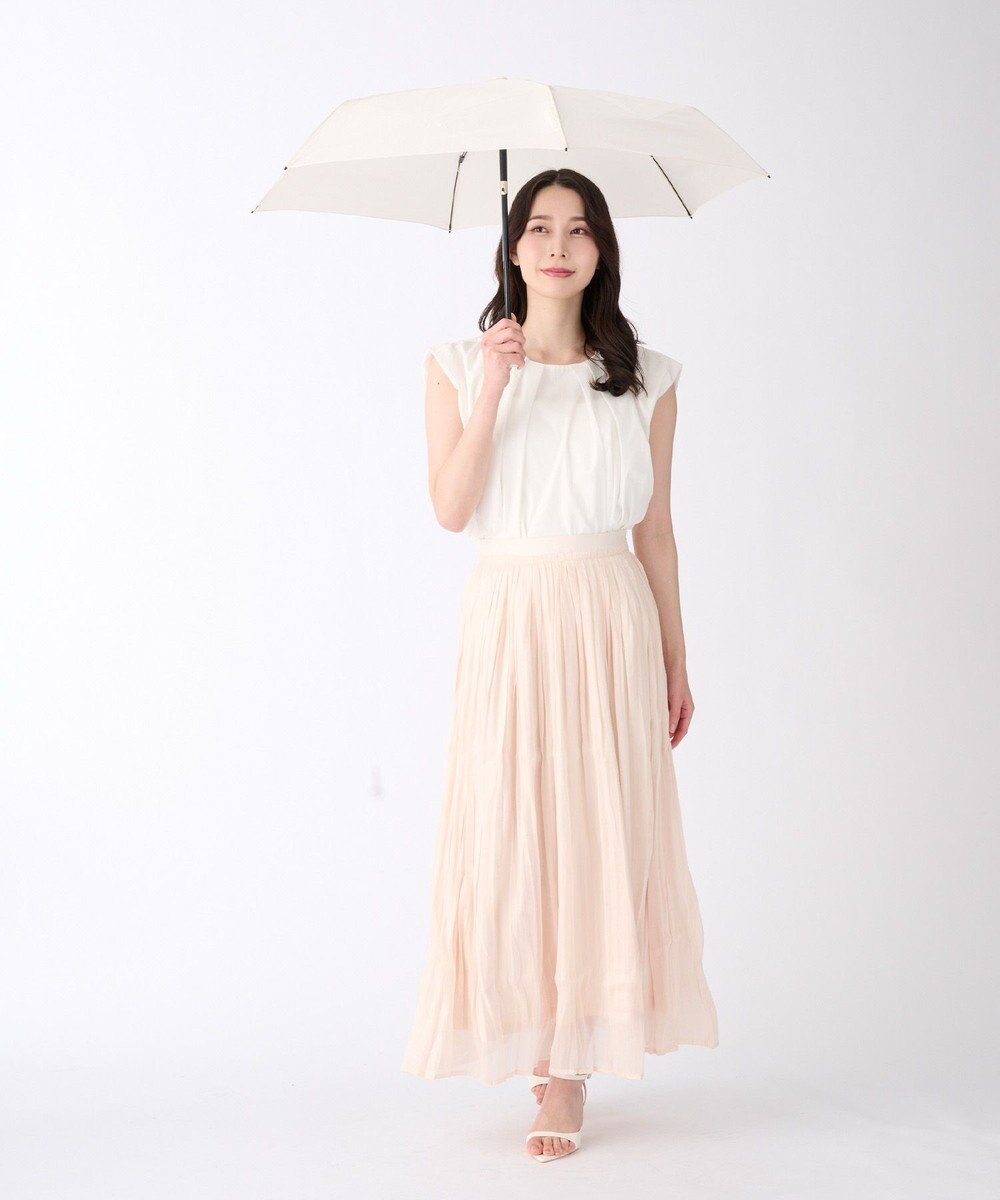 MOONBAT 【3秒でたためる傘/自動開閉】urawaza 小町(ウラワザ コマチ)  折りたたみ傘 無地 コンパクト 50cm 