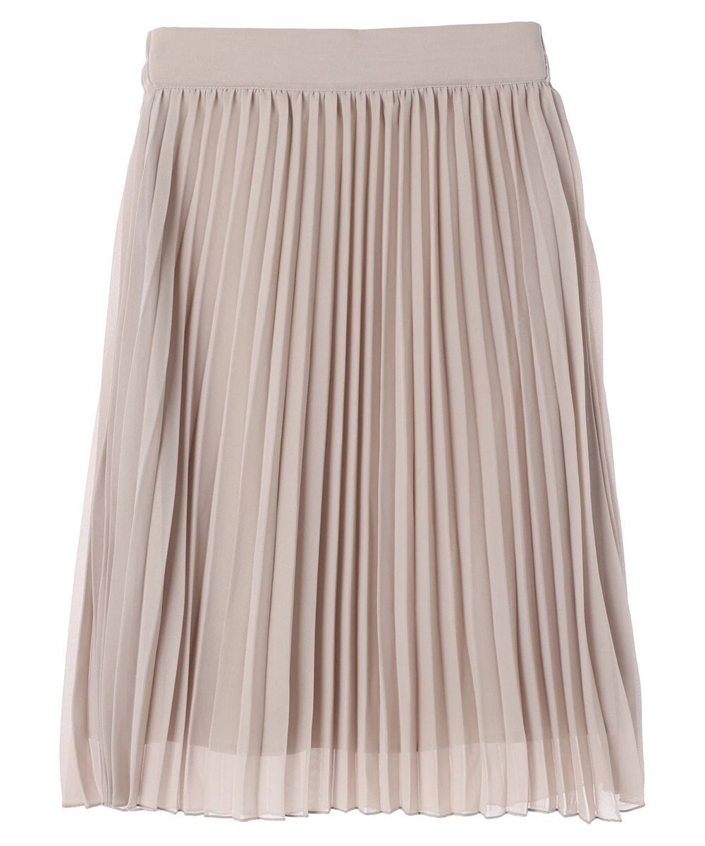 earth music&ecology すきな丈シフォンプリーツスカート 